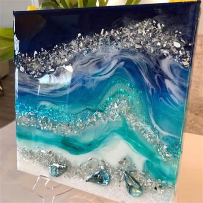 how to make epoxy resin art: exploring the creative possibilities of color and texture