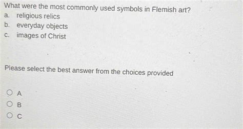 what were the most commonly used symbols in flemish art? the role of symbolism in conveying religious messages